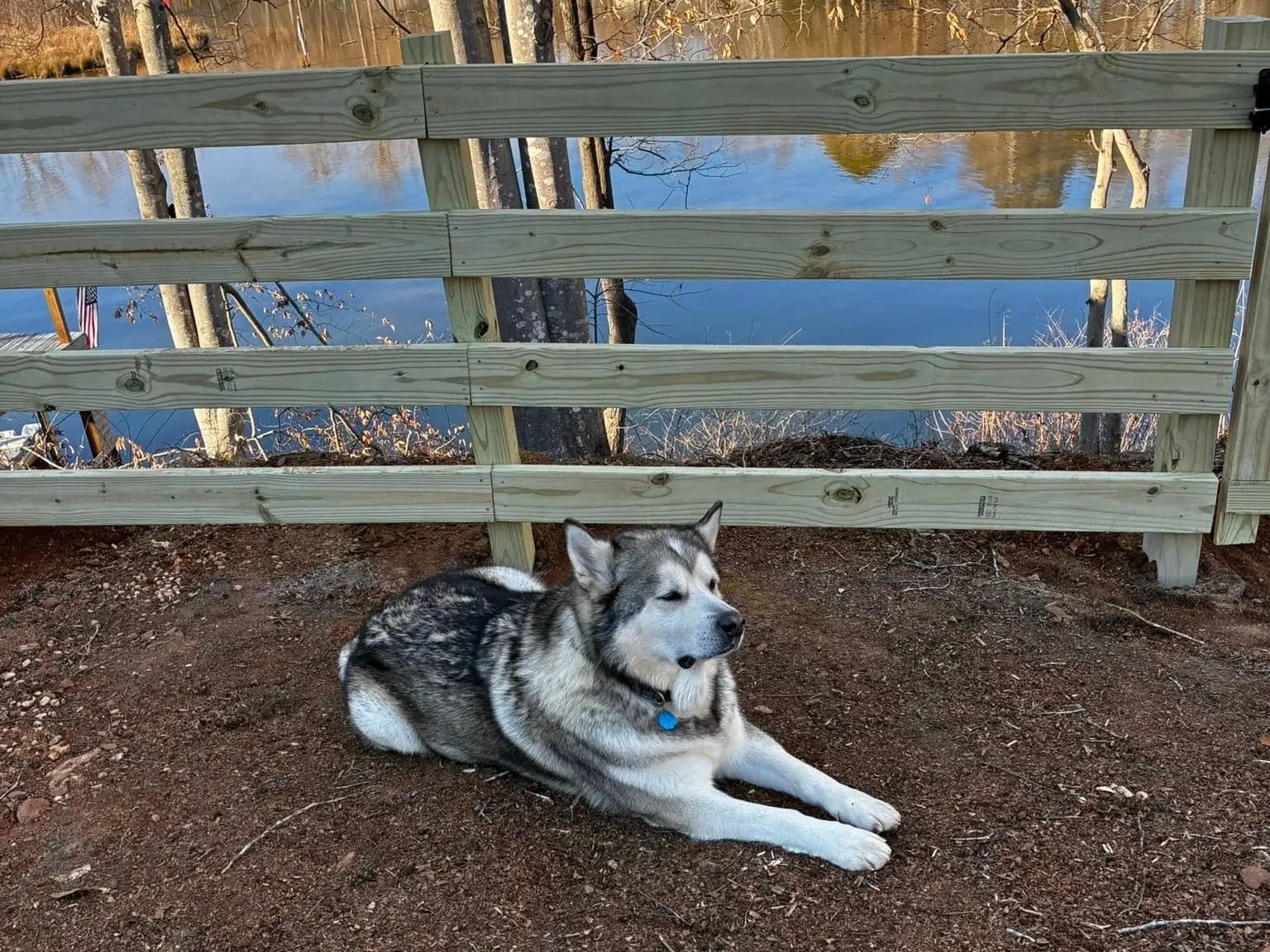 Ranch rail farm fence built by Spartan Fence SC in Moore, SC